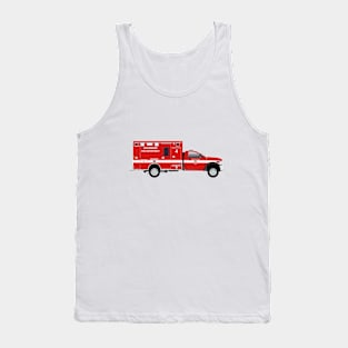 LAFD Rescue Ambulance Tank Top